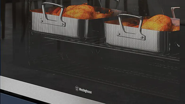 Westinghouse 60cm 8 + 5 Function Built-In Double Oven - Dark Stainless Steel (WVE6526DD) Westinghouse 60cm 8 + 5 Function Built-In Double Oven - Dark Stainless Steel (WVE6526DD)