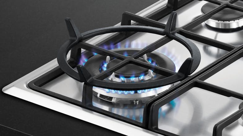 Fisher & Paykel 60cm 4 Burner Natural Gas on Steel Cooktop - Stainless Steel (Series 5/CG604CNGX2)