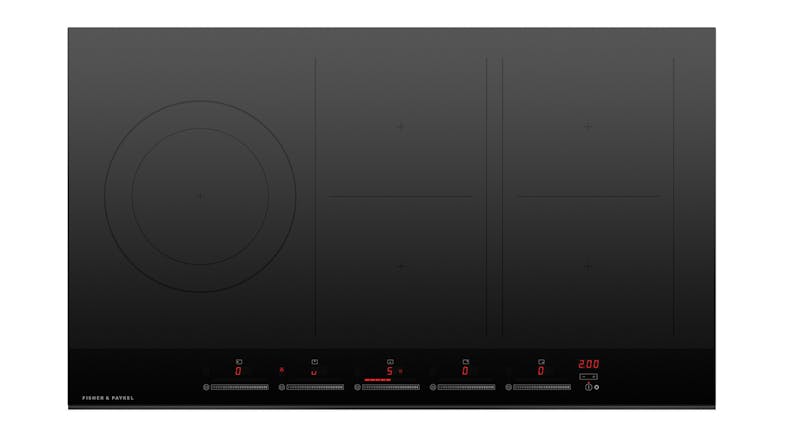 Fisher & Paykel 90cm 5 Zone Induction Cooktop - Black Glass (Series 7/CI905DTB4) Fisher & Paykel 90cm 5 Zone Induction Cooktop - Black Glass (Series 7/CI905DTB4)