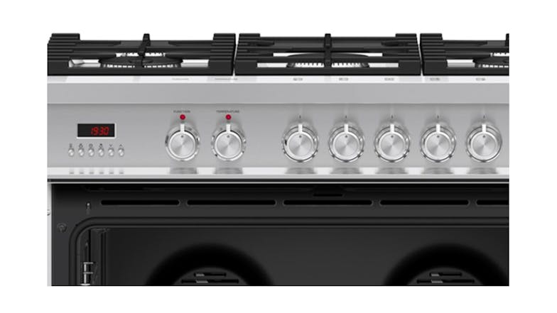 Fisher & Paykel 90cm Dual Fuel Freestanding Oven with Gas Cooktop - Stainless Steel (Series 5/OR90SCG1X1)