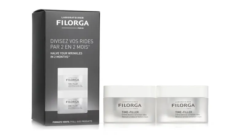 Filorga Time-Filler Duo Set: 2x Time-Filler Absolute Wrinkle Correction Cream 50ml - 2pcs Filorga Time-Filler Duo Set: 2x Time-Filler Absolute Wrinkle Correction Cream 50ml - 2pcs