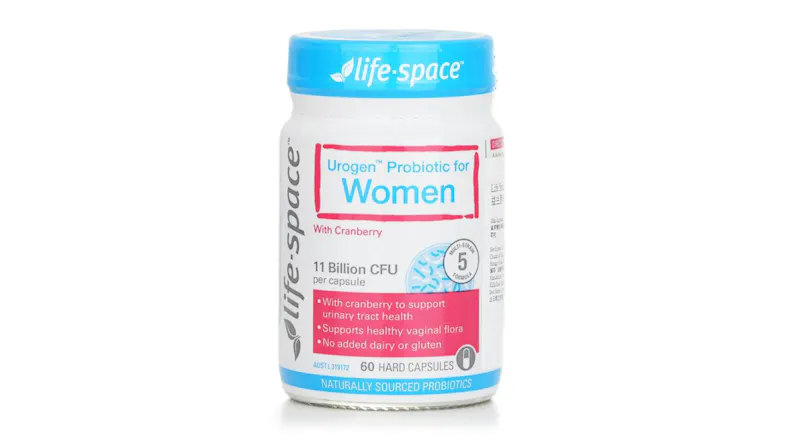 Life Space Urogen Probiotic For Women With Cranberry - 60capsules Life Space Urogen Probiotic For Women With Cranberry - 60capsules