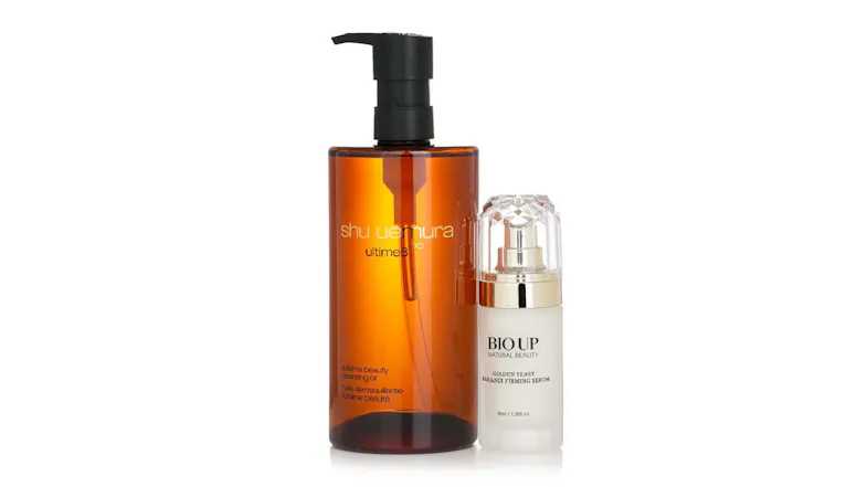 Shu Uemura Ultime8 Sublime Beauty Cleansing Oil 450ml (Free: Natural Beauty BIO UP Firming Serum 40ml) - 2pcs Shu Uemura Ultime8 Sublime Beauty Cleansing Oil 450ml (Free: Natural Beauty BIO UP Firming Serum 40ml) - 2pcs