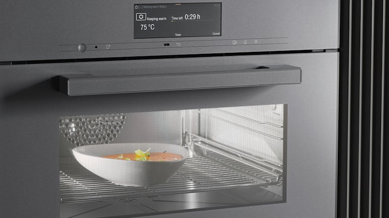 Miele 45cm 14 Function Built-In Compact Steam Oven - Clean Steel (DGC 7840 HC Pro/12087560)
