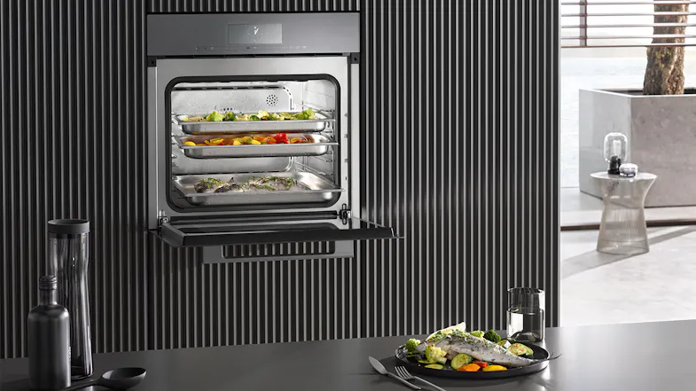 Miele 60cm 14 Function Built-In Steam Oven - Clean Steel (DGC 7865 HC Pro/12087940) Miele 60cm 14 Function Built-In Steam Oven - Clean Steel (DGC 7865 HC Pro/12087940)