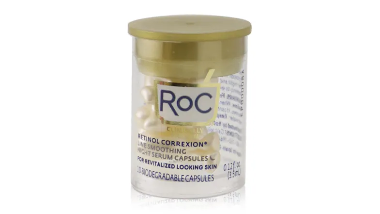 ROC Retinol Correxion Line Smoothing Night Serum Capsules - 10x3.5ml/0.12oz ROC Retinol Correxion Line Smoothing Night Serum Capsules - 10x3.5ml/0.12oz