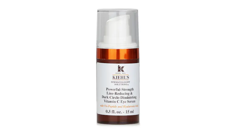 Kiehl's Dermatologist Solutions Powerful-Strength Line-Reducing & Dark Circle-Diminishing Vitamin C Eye Serum - 15ml/0.5oz Kiehl's Dermatologist Solutions Powerful-Strength Line-Reducing & Dark Circle-Diminishing Vitamin C Eye Serum - 15ml/0.5oz