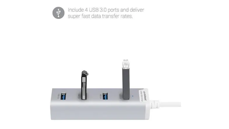 mbeat 4 Port USB 3.0 Hub for Ultrabook/Macbook mbeat 4 Port USB 3.0 Hub for Ultrabook/Macbook