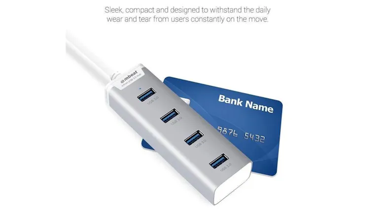 mbeat 4 Port USB 3.0 Hub for Ultrabook/Macbook mbeat 4 Port USB 3.0 Hub for Ultrabook/Macbook