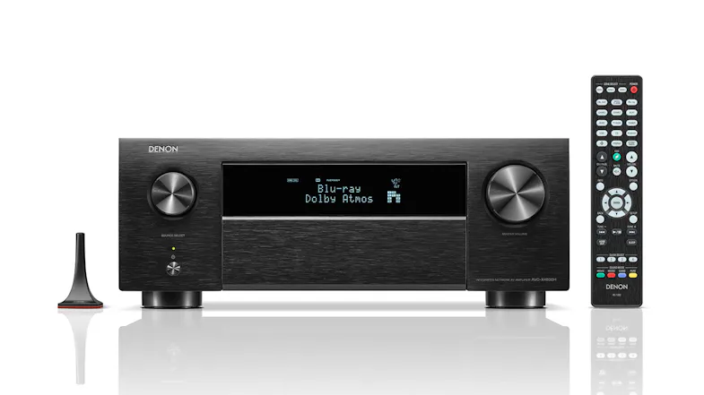 Denon 9.4 Channel AV Receiver - Wireless 8K Ultra HD - Black (AVC-X4800H) Denon 9.4 Channel AV Receiver - Wireless 8K Ultra HD - Black (AVC-X4800H)