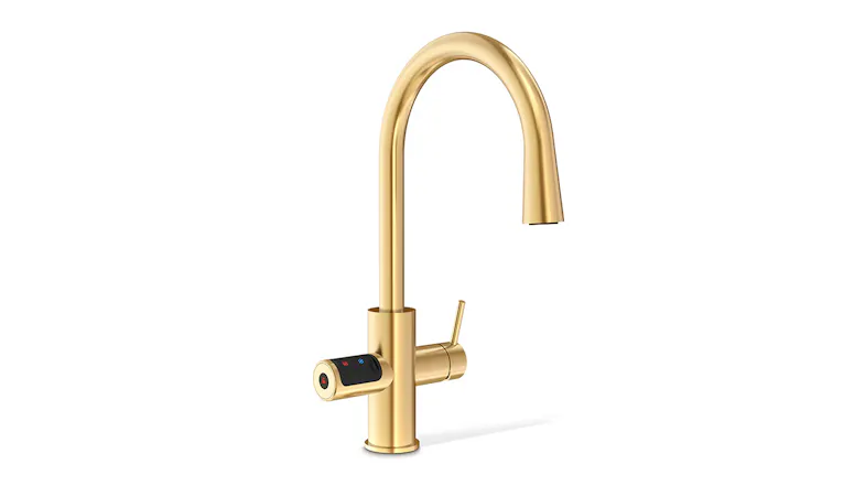 Zenith Mixed Filtered Water Tap - Boiling Hot Ambient & Chilled - Brushed Gold (G5 BCHA60/H5M704Z07NZ) Zenith Mixed Filtered Water Tap - Boiling Hot Ambient & Chilled - Brushed Gold (G5 BCHA60/H5M704Z07NZ)