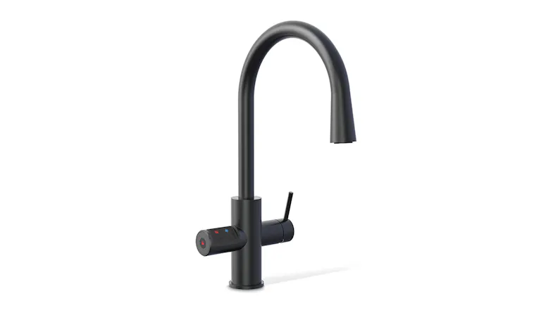 Zenith Mixed Filtered Water Tap - Boiling Hot Ambient & Chilled - Matte Black (G5 BCHA100/H5M705Z03NZ) Zenith Mixed Filtered Water Tap - Boiling Hot Ambient & Chilled - Matte Black (G5 BCHA100/H5M705Z03NZ)