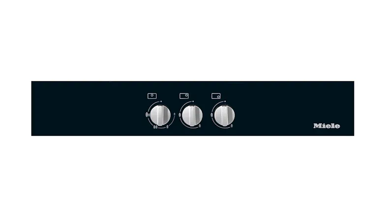 Miele 62cm 3 Burner Gas Cooktop - Black Glass (KM 3014/09209870) Miele 62cm 3 Burner Gas Cooktop - Black Glass (KM 3014/09209870)