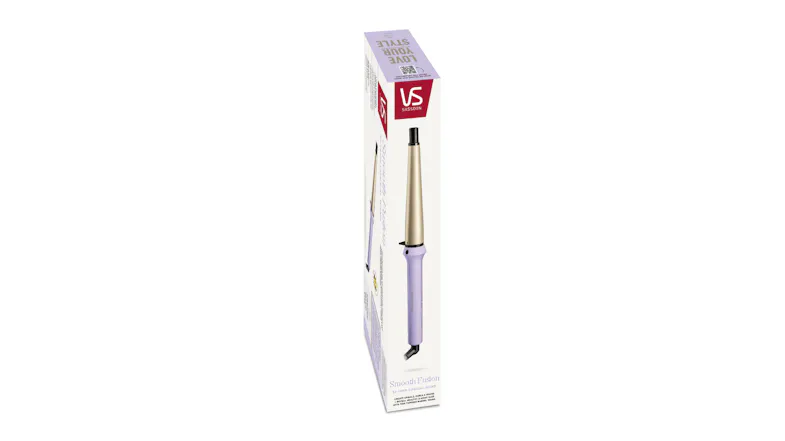 VS Sassoon Smooth Fusion Conical Wand Hair Curler - Purple/Gold (VSC42RA) VS Sassoon Smooth Fusion Conical Wand Hair Curler - Purple/Gold (VSC42RA)