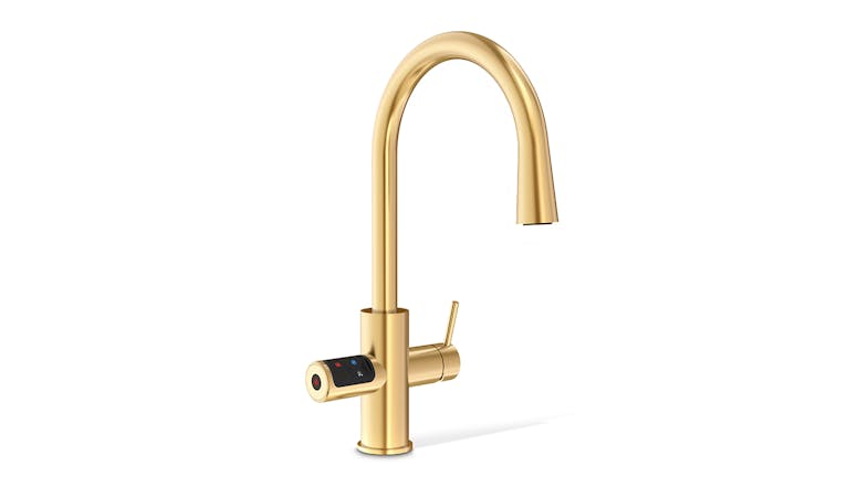 Zenith Mixed Filtered Water Tap - Boiling Hot Ambient Chilled & Sparkling - Brushed Gold (G5 BCSHA/H5M783Z07NZ) Zenith Mixed Filtered Water Tap - Boiling Hot Ambient Chilled & Sparkling - Brushed Gold (G5 BCSHA/H5M783Z07NZ)