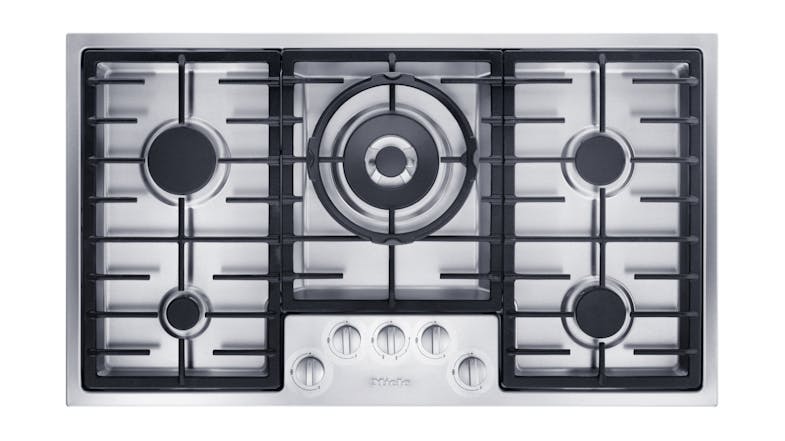 Miele 89cm 5 Burner Gas Cooktop - Stainless Steel (KM 2354 G/09323230) Miele 89cm 5 Burner Gas Cooktop - Stainless Steel (KM 2354 G/09323230)