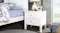 Neves 2 Drawer Bedside Table - White Neves 2 Drawer Bedside Table - White