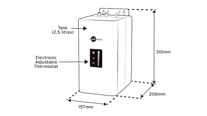 InSinkerator Near-Boiling & Chilled Mixed Filtered Multi Tap - Chrome (Uso/CHUSO-CH) InSinkerator Near-Boiling & Chilled Mixed Filtered Multi Tap - Chrome (Uso/CHUSO-CH)