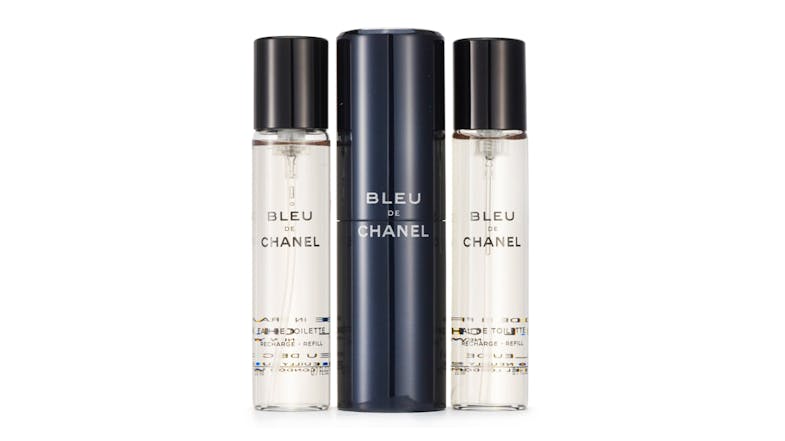 Chanel Bleu De Chanel Eau De Toilette Travel Spray & Two Refills - 3x20ml/0.7oz Chanel Bleu De Chanel Eau De Toilette Travel Spray & Two Refills - 3x20ml/0.7oz