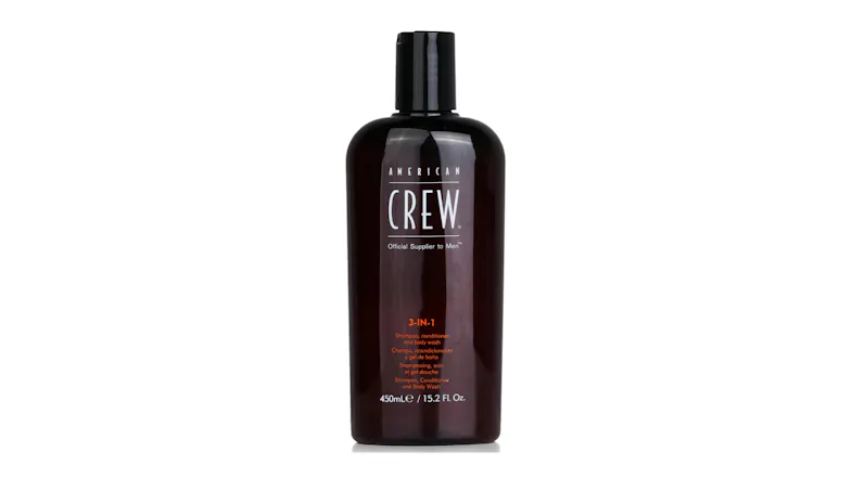 American Crew Men 3-IN-1 Shampoo, Conditioner & Body Wash - 450ml/15.2oz American Crew Men 3-IN-1 Shampoo, Conditioner & Body Wash - 450ml/15.2oz