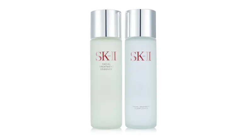 SK II Pitera Deluxe Set: Facial Treatment Clear Lotion 230ml + Facial Treatment Essence 230ml 09125 - 2x230ml/7.77oz SK II Pitera Deluxe Set: Facial Treatment Clear Lotion 230ml + Facial Treatment Essence 230ml 09125 - 2x230ml/7.77oz