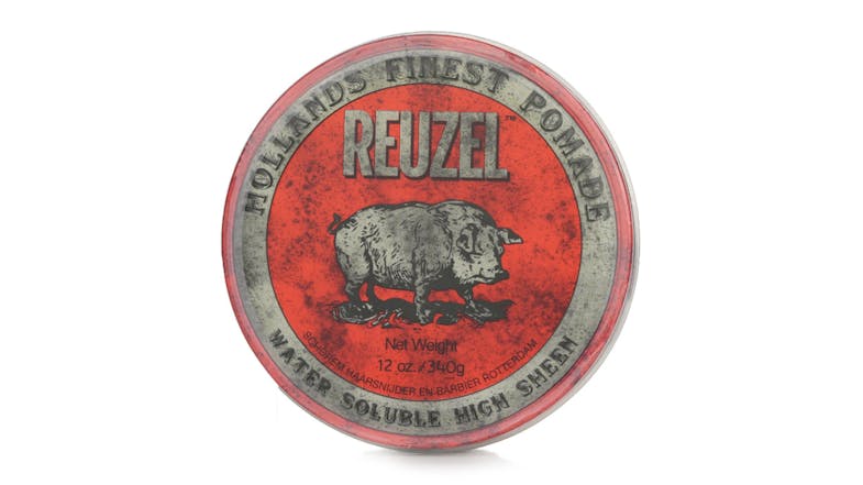 Reuzel Red Pomade (Water Soluble, High Sheen) - 340g/12oz Reuzel Red Pomade (Water Soluble, High Sheen) - 340g/12oz