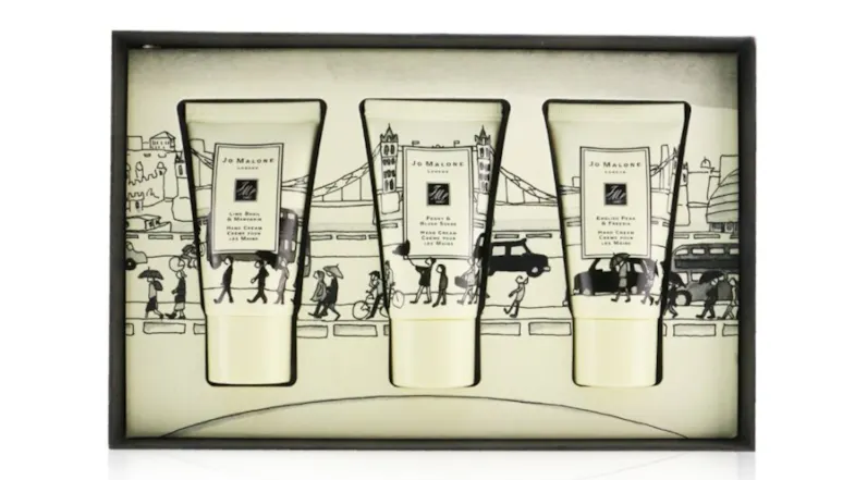 Jo Malone Hand Cream Collection: Lime Basil & Mandarin + English Pear & Freesia + Peony & Blush Suede - 3x30ml/1oz Jo Malone Hand Cream Collection: Lime Basil & Mandarin + English Pear & Freesia + Peony & Blush Suede - 3x30ml/1oz