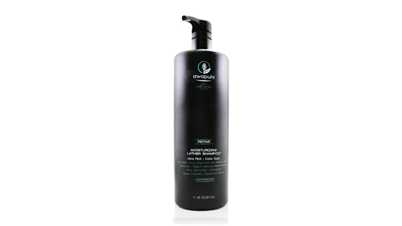Paul Mitchell Awapuhi Wild Ginger Repair Moisturising Lather Shampoo (Ultra Rich - Colour Safe) - 1000ml/33.8oz Paul Mitchell Awapuhi Wild Ginger Repair Moisturising Lather Shampoo (Ultra Rich - Colour Safe) - 1000ml/33.8oz