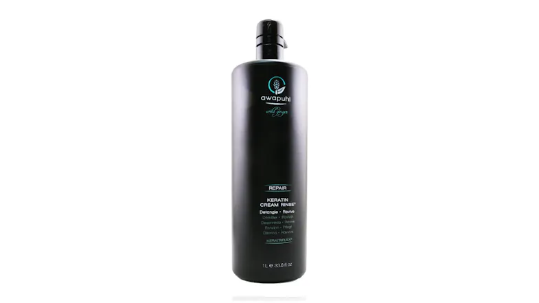 Paul Mitchell Awapuhi Wild Ginger Repair Keratin Cream Rinse (Detangle - Revive) - 1000ml/33.8oz Paul Mitchell Awapuhi Wild Ginger Repair Keratin Cream Rinse (Detangle - Revive) - 1000ml/33.8oz