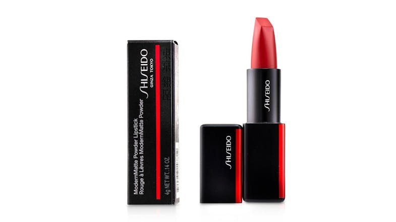 Shiseido ModernMatte Powder Lipstick - # 510 Night Life (Orange Red) - 4g/0.14oz Shiseido ModernMatte Powder Lipstick - # 510 Night Life (Orange Red) - 4g/0.14oz