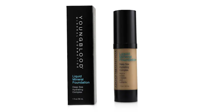 Youngblood Liquid Mineral Foundation - Capri - 30ml/1oz Youngblood Liquid Mineral Foundation - Capri - 30ml/1oz