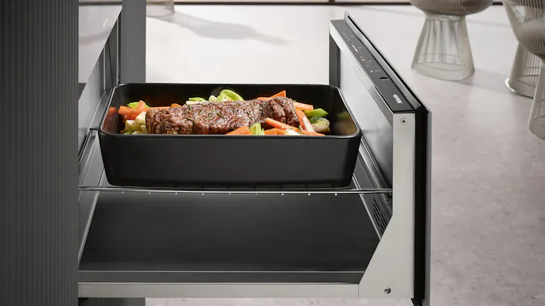 Miele 29cm Built-In Warming Drawer - Graphite Grey (ESW 7020/11135220) Miele 29cm Built-In Warming Drawer - Graphite Grey (ESW 7020/11135220)