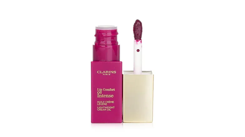 Clarins Lip Comfort Oil Intense - # 02 Intense Plum - 7ml/0.2oz Clarins Lip Comfort Oil Intense - # 02 Intense Plum - 7ml/0.2oz