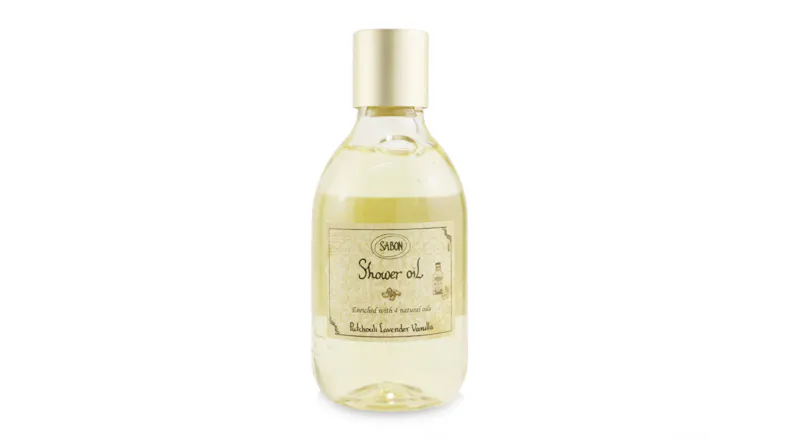 Sabon Shower Oil - Patchouli Lanvender Vanilla (Plastic Bottle) - 300ml/10.5oz Sabon Shower Oil - Patchouli Lanvender Vanilla (Plastic Bottle) - 300ml/10.5oz