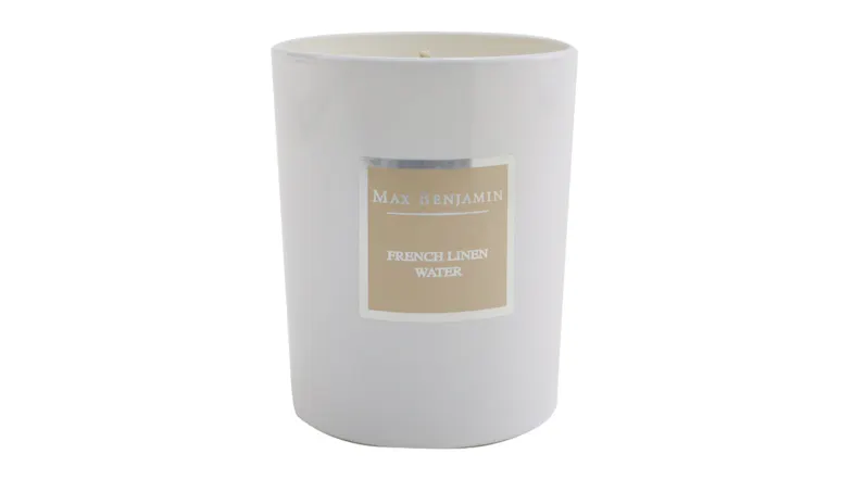 Max Benjamin Candle - French Linen Water - 190g/6.5oz Max Benjamin Candle - French Linen Water - 190g/6.5oz