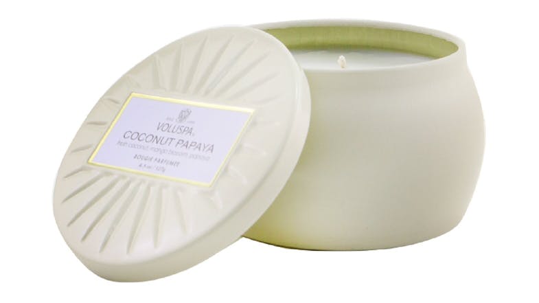 Voluspa Mini Tin Candle - Coconut Papaya - 127g/4.5oz Voluspa Mini Tin Candle - Coconut Papaya - 127g/4.5oz