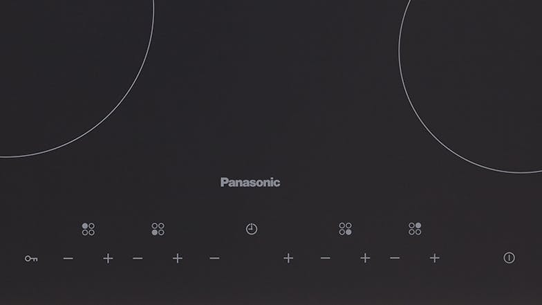 Panasonic 60cm 4 Zone Ceramic Cooktop - Black Glass (KY-R645RLJPQ)