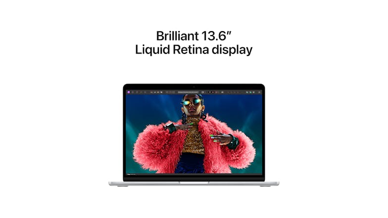 Apple MacBook Air 13" with M3 Chip 8-Core CPU/10-Core GPU 8GB-RAM 512GB-SSD - Silver (2024)