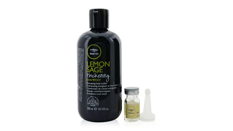 Paul Mitchell Tea Tree Lemon Sage Program Set: Shampoo 300ml + Hair Lotion 12x6ml - 13pcs Paul Mitchell Tea Tree Lemon Sage Program Set: Shampoo 300ml + Hair Lotion 12x6ml - 13pcs