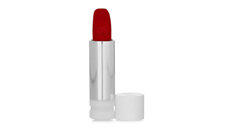 Christian Dior Rouge Dior Couture Colour Refillable Lipstick Refill - # 999 (Velvet) - 3.5g/0.12oz Christian Dior Rouge Dior Couture Colour Refillable Lipstick Refill - # 999 (Velvet) - 3.5g/0.12oz