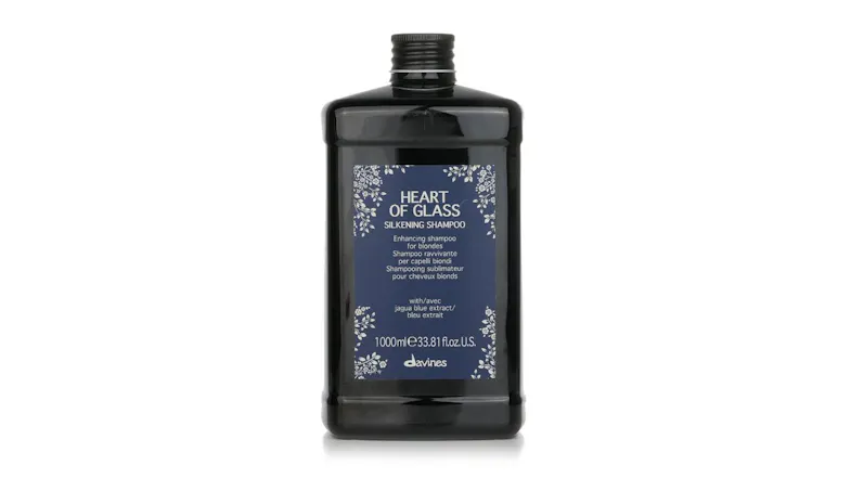 Davines Heart Of Glass Silkening Shampoo For Blonde (Salon Size) - 1000ml/33.81oz Davines Heart Of Glass Silkening Shampoo For Blonde (Salon Size) - 1000ml/33.81oz