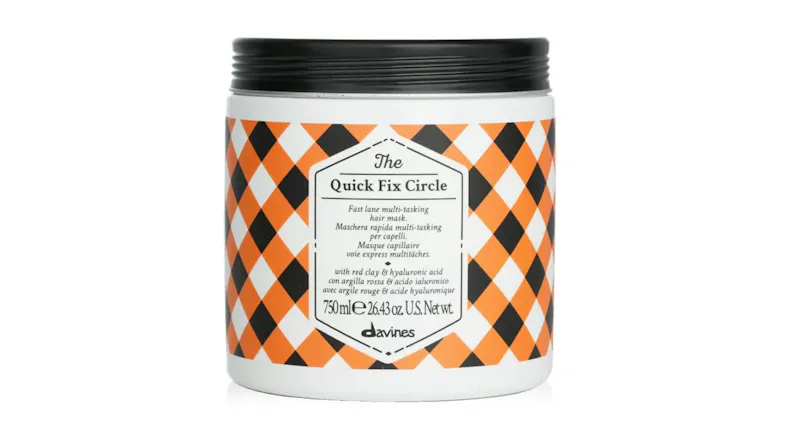Davines The Quick Fix Circle Fast Lane Mutli tasking Hair Mask (Salon Size) - 750ml/26.43oz Davines The Quick Fix Circle Fast Lane Mutli tasking Hair Mask (Salon Size) - 750ml/26.43oz