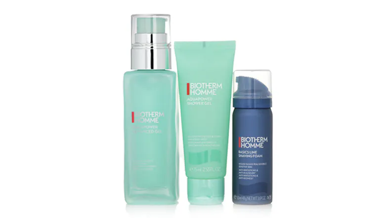 Biotherm Homme Aquapower Set - 3pcs+1pouch" Biotherm Homme Aquapower Set - 3pcs+1pouch"