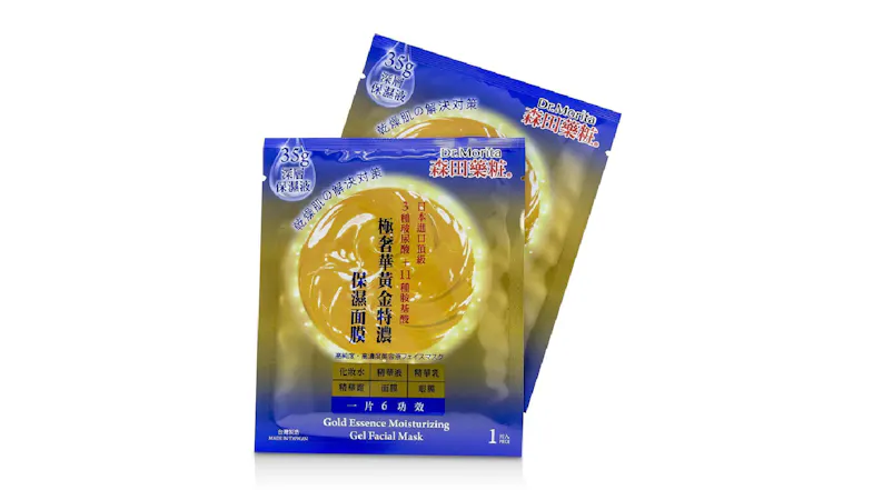 Dr. Morita Gold Essence Moisturizing Gel Facial Mask - 5pcs Dr. Morita Gold Essence Moisturizing Gel Facial Mask - 5pcs