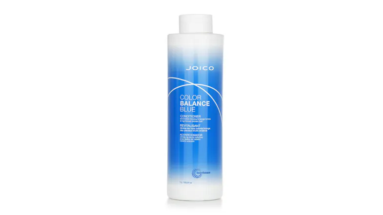 Joico Color Balance Blue Conditioner (Eliminates Brassy/Orange Tones In Lightened Brown Hair) - 1000ml/33.8oz Joico Color Balance Blue Conditioner (Eliminates Brassy/Orange Tones In Lightened Brown Hair) - 1000ml/33.8oz