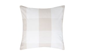 Alec Taupe European Pillowcase by Nu Edition