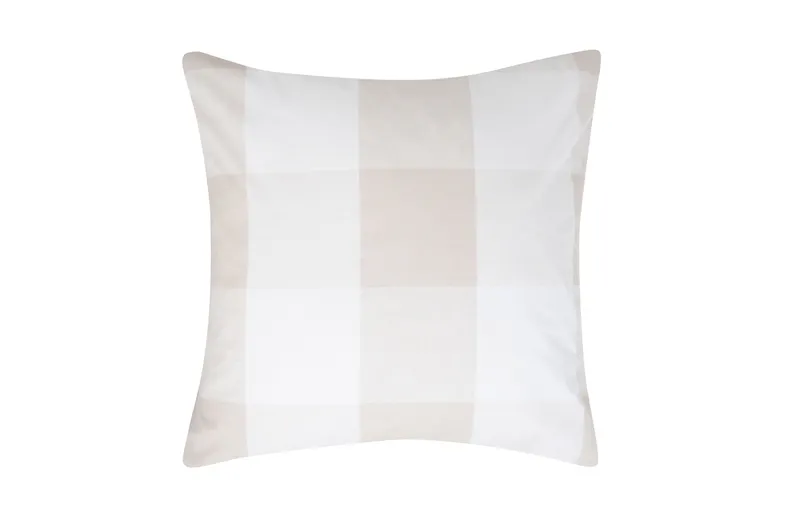 Alec Taupe European Pillowcase by Nu Edition Alec Taupe European Pillowcase by Nu Edition