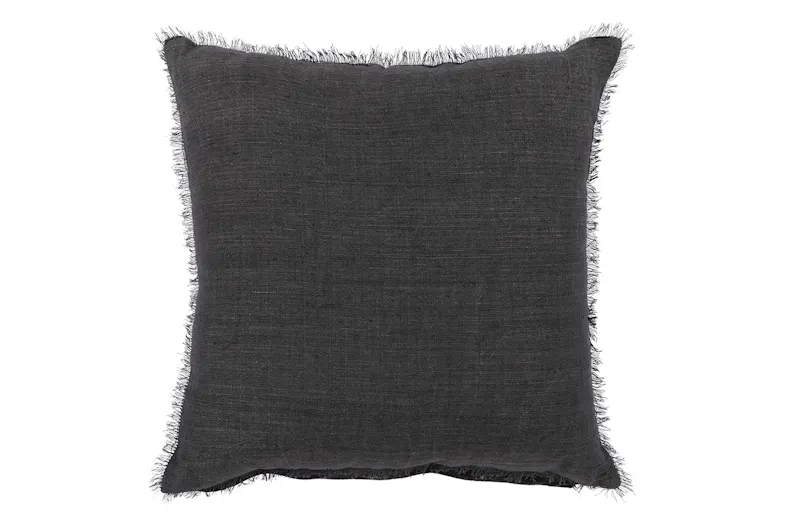 Alexia Charcoal Square Cushion by Limon Alexia Charcoal Square Cushion by Limon