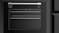 Belling 110cm Dual Fuel Freestanding Oven with Gas Cooktop - Black (Richmond Deluxe/BRD1100DFB)