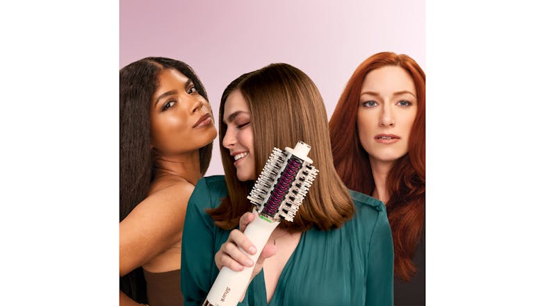 Shark SmoothStyle Heated Comb Straightener & Smoother - White (HT202ANZ)